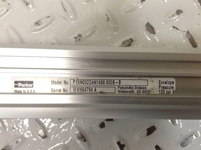 Used PARKER Pneumatic Cylinder P1XN032DAN1498.600B-B Used