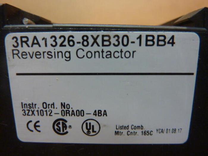 Used SIEMENS Reversing Contactor 3RA1326-8XB30-1BB4 #31793