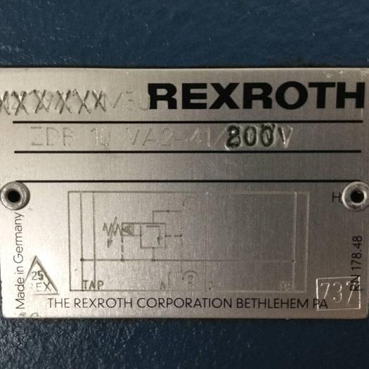 Used REXROTH Valve ZDB10VA241200V #90329