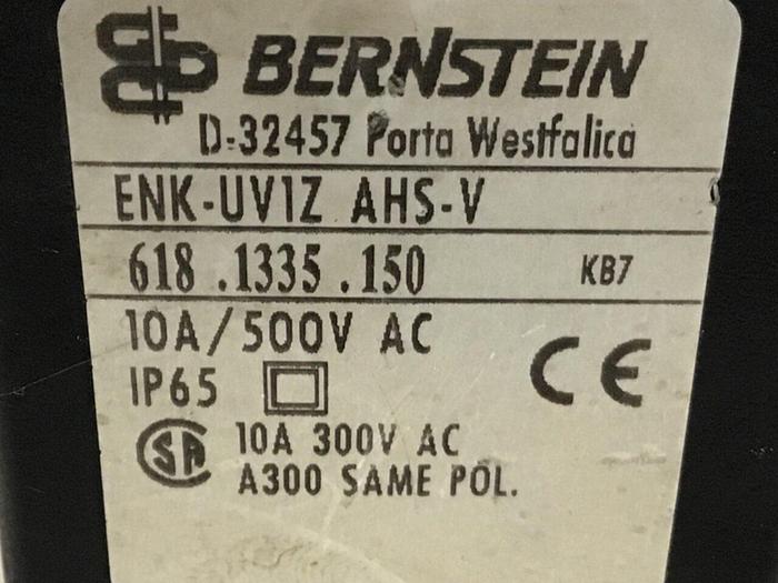 Used BERNSTEIN Limit Switch ENK-UV1Z AHS-V Used