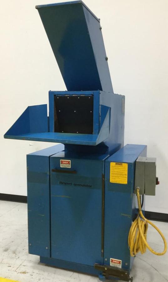 Used RAPID 10 HP Grinder Granulator 1012-K Used