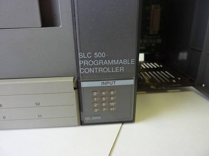 Used ALLEN BRADLEY Controller & Slot Rack 1747-L20C SER C / 1746-A2 SER A #5741