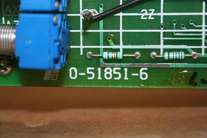 Used RELIANCE Circuit Card 0-51851-6 Used