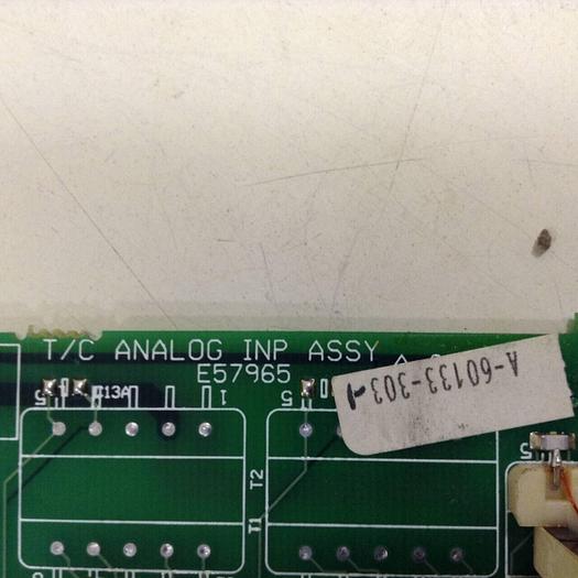 Used BARBER COLMAN T/C Analog INP Circuit Board A-60133-303-1 Used