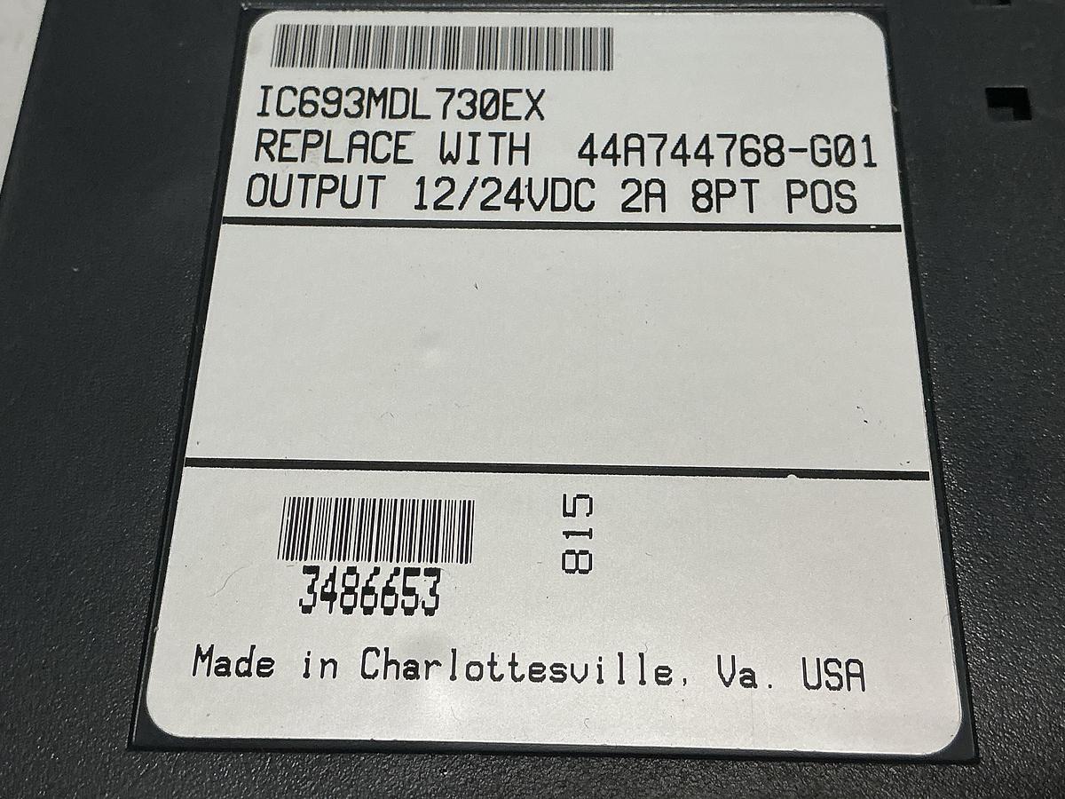 Used FANUC / G.E. IC693MDL 730EX
