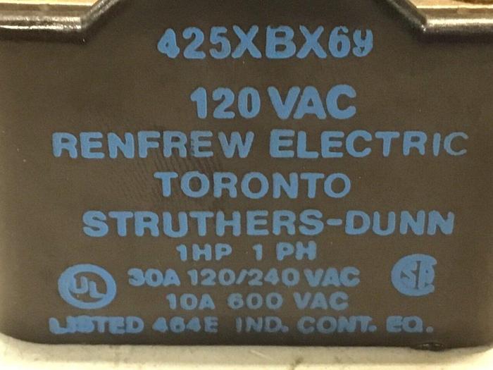 Used STRUTHERS Relay 425XBX69 #119453