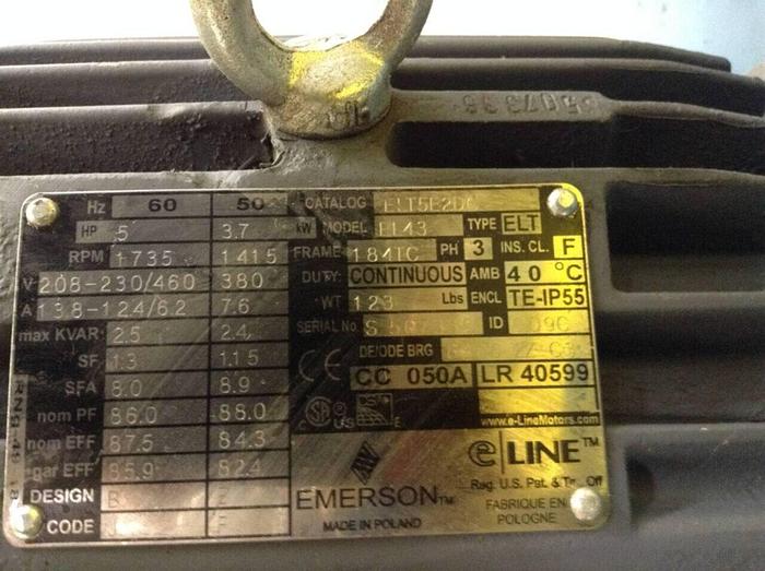 Used MICHIGAN FLUID POWER Hydraulic Power Pack RM-08-22 Used