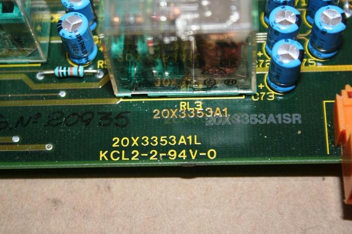Used CEGELEC Circuit Board 20X3353A1L Used