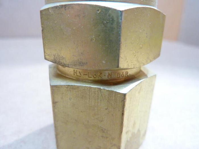 HY-LOK Female Connector CFC14-12N-BRAS #39386