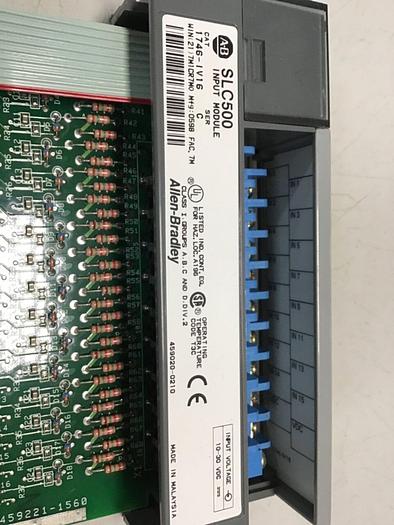 Used ALLEN BRADLEY Input Module 1746-IV16 SER C #118322