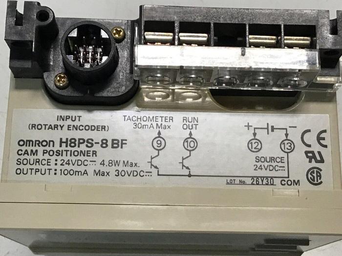 Used OMRON Cam Positioner H8PS-8BF #124230