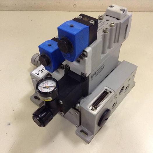 Used PARKER Manifold w/ Valves PS4038166CP #85364