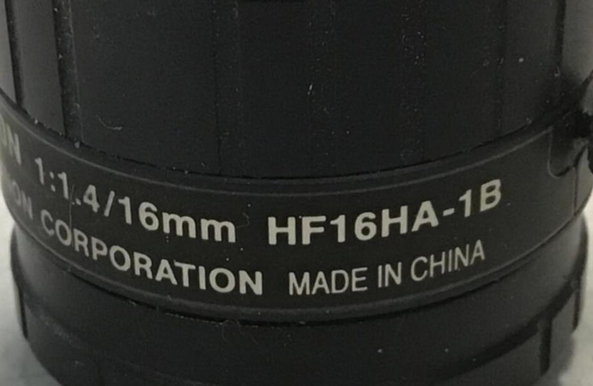 Used FUJINON Lens HF16HA-1B USED