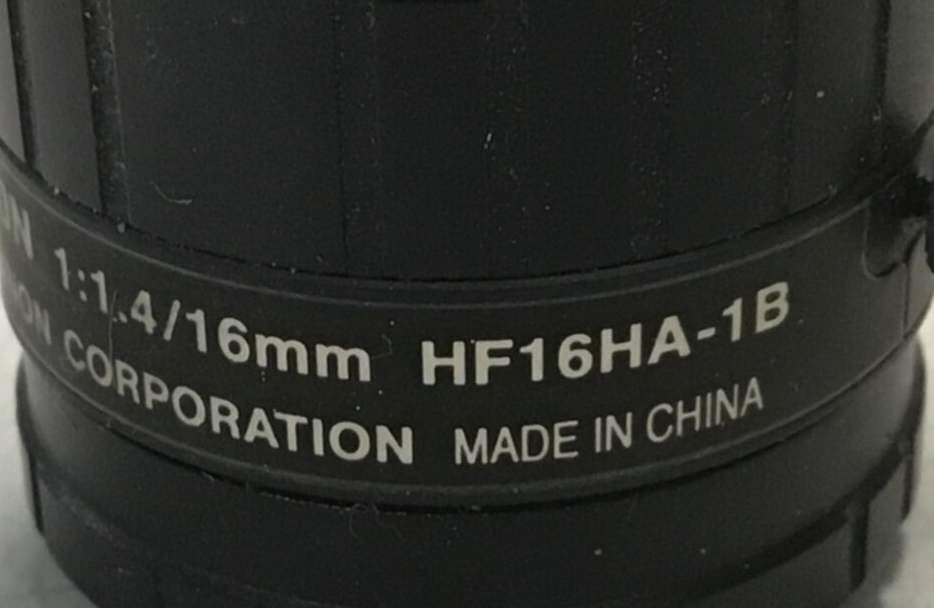 Used FUJINON Lens HF16HA-1B USED