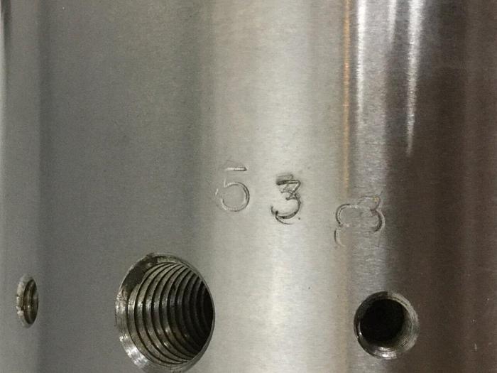 Used HAD TO CREATE NEW LISTING / DNL / VAN DORN 80 mm Injection Molding Barrel JP38/666