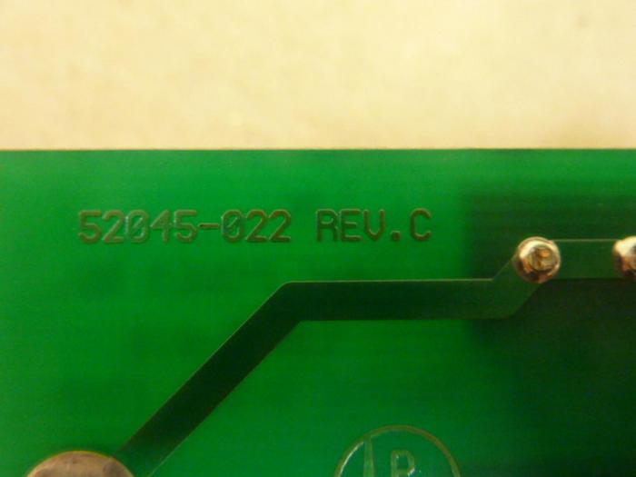 Used SQUARE D Circuit Board 52045-018 #47081