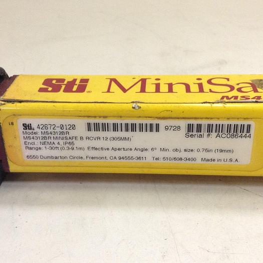 Used STI Light Curtain Receiver MS4312BR #82155