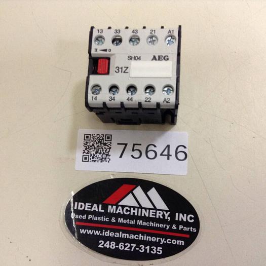 Used AEG Contactor SH04 31Z #75646