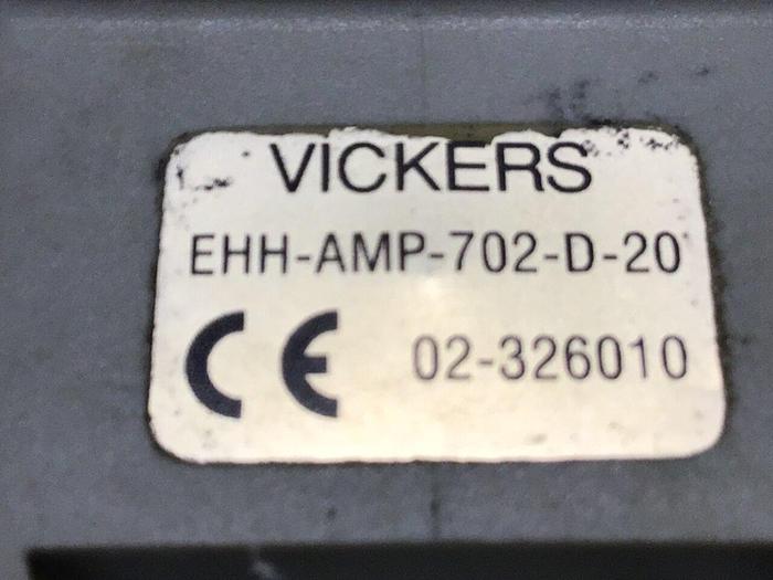 Used VICKERS Power Plug EHH-AMP-702-D-20 USED #142150