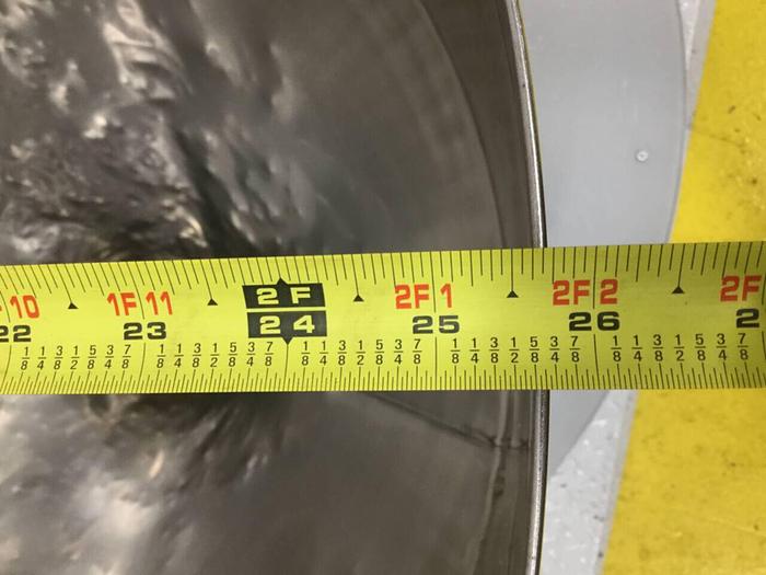 Used METAL FABRICATOR Hopper w/ Lid K.K04-05 #91468