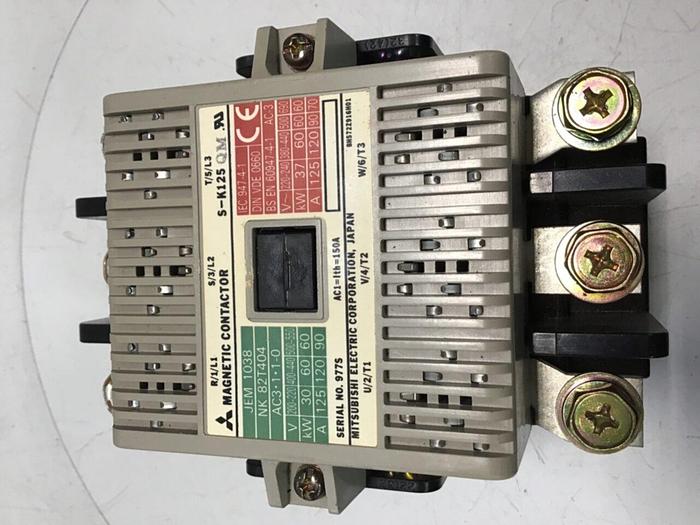 Used MITSUBISHI Magnetic Contactor S-K125 USED