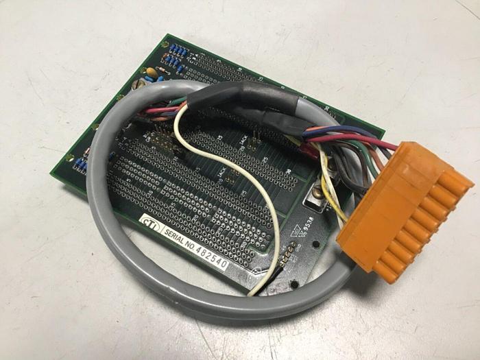 Used CTI Van Dorn Control Rack Board Z9612028B #113798