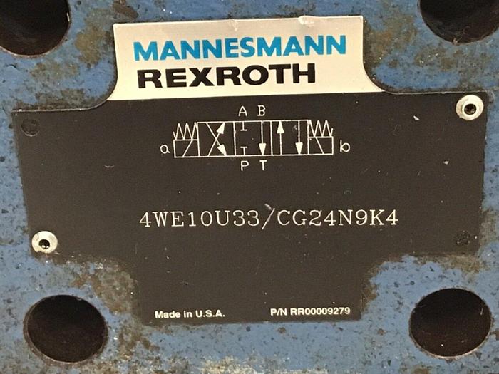 Used REXROTH Valve 4WE10U33/CG24N9K4 #138037