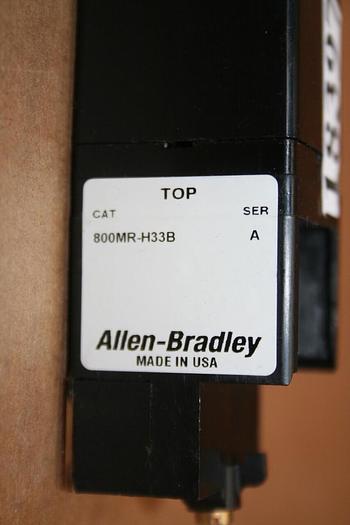 Used ALLEN BRADLEY Selector Switch 800MR-H33B Used