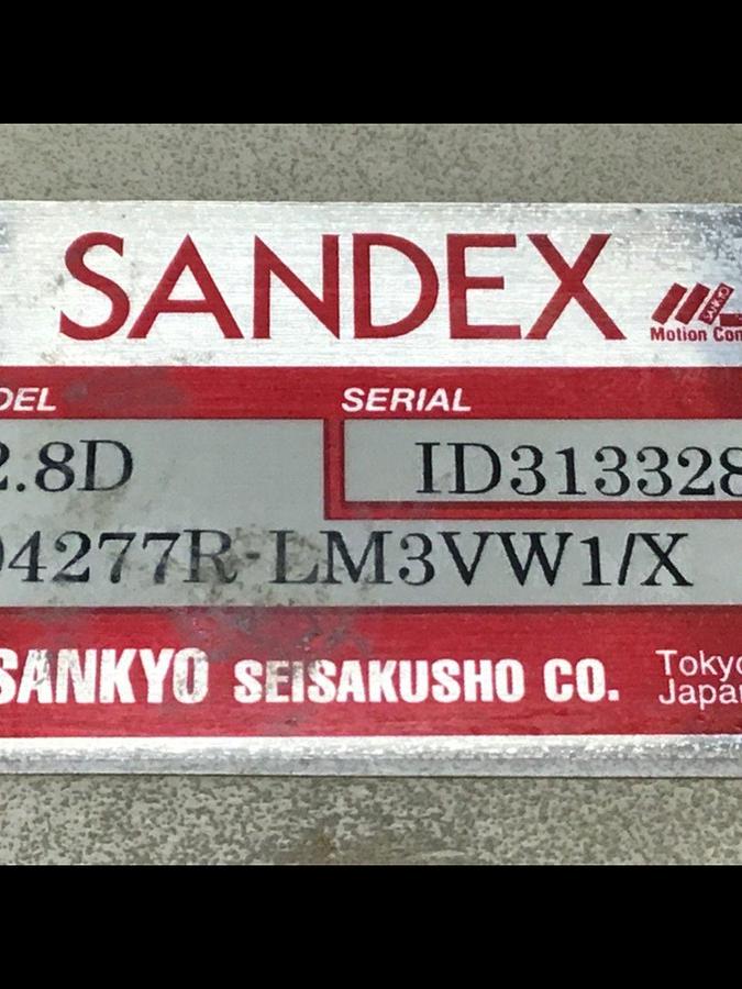 Used SANDEX Gear Indexer 2.8D04277R-LM3VW1/X Used
