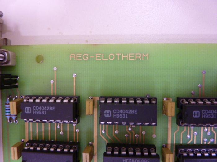 Used AEG Circuit Board 70602076A600 #53420