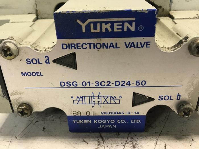 Used YUKEN Directional Valve DSG-01-3C2-D24-50 Used