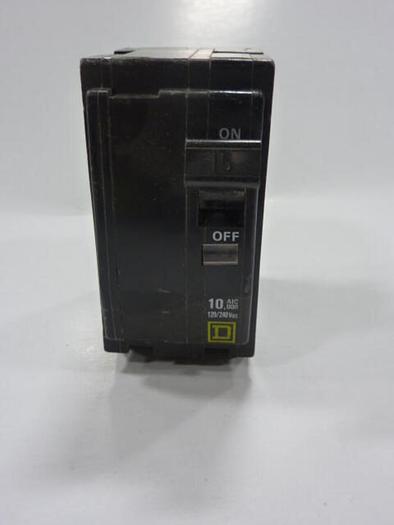 Used SQUARE D 15 Amp Circuit Breaker QO215 #27714