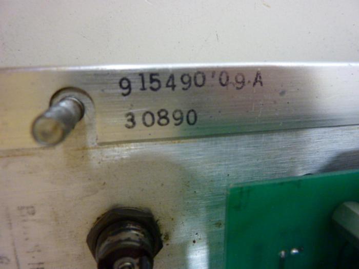 Used GENERIC Operator Panel 915490-09A #56899