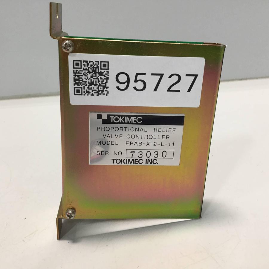 Used TOKIMEC Proportional Relief Valve Controller EPAB-X-2-L-11 Used