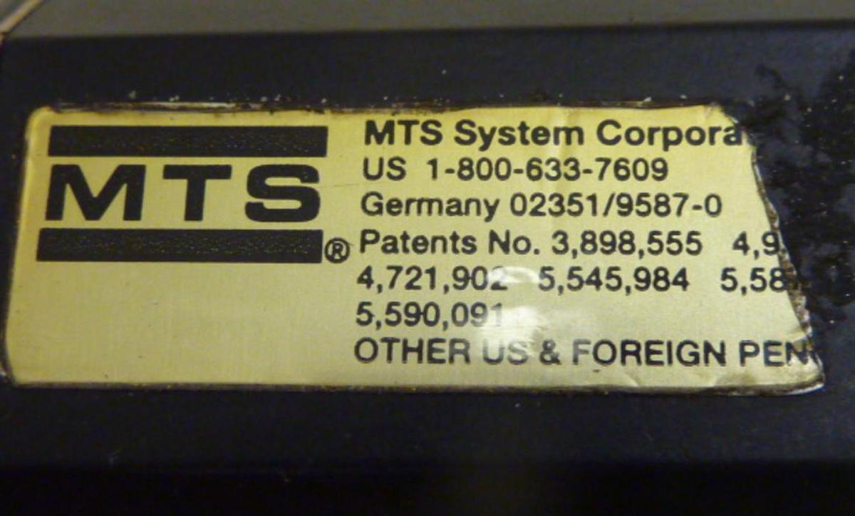 Used MTS Position Sensor LPSHVU01201 USED 