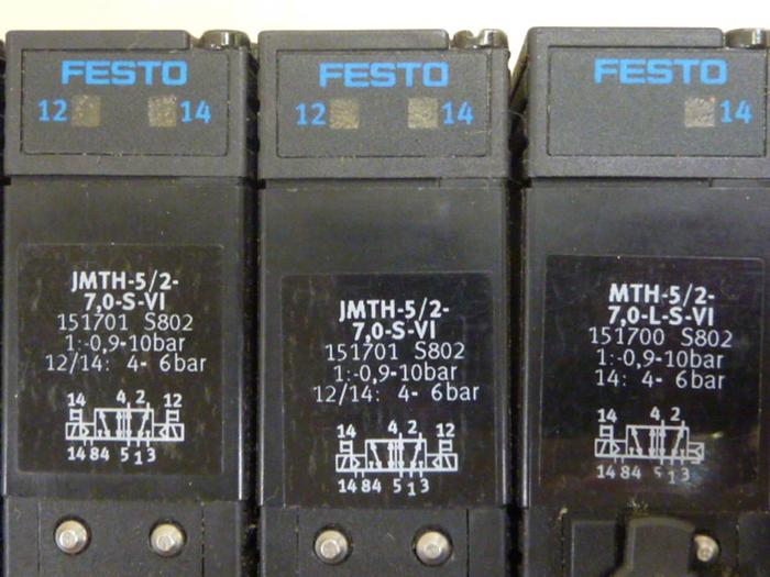 Used FESTO Control Block / Valve Terminal IFB13-03 Used