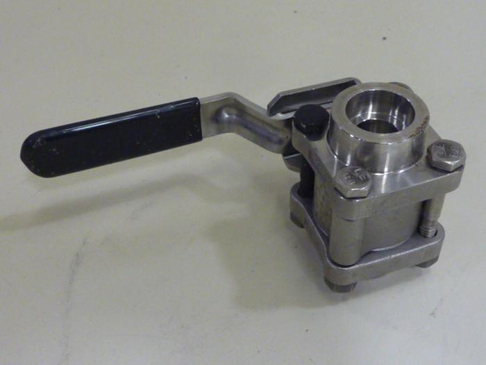 Used INLINE INDUSTRIES Ball Valve CF3M #64770