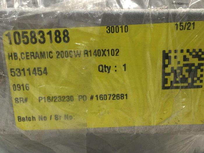 TEMPCO 2000 Watt Ceramic Heater Band 10583188 #106501