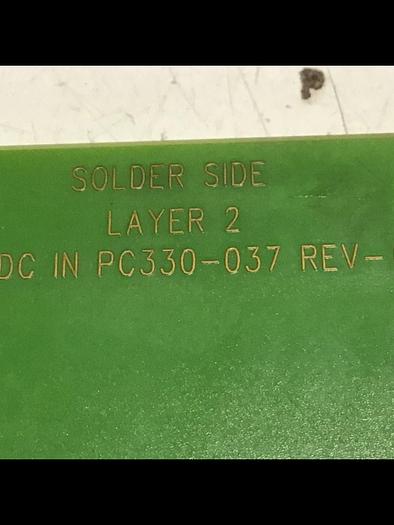 Used VAN DORN DC Input Board 330037 PC330-037 Used