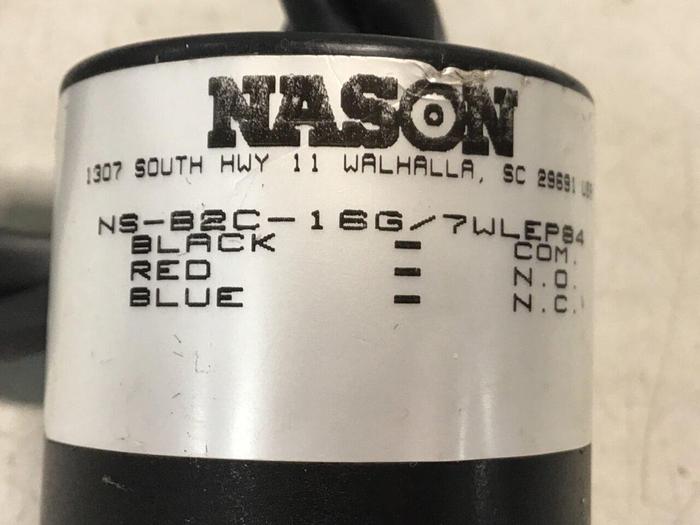 Used NASON Pressure Switch NS-B2C-16G/7WLEP84 #133918