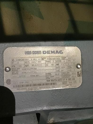 Used RELIANCE ELECTRIC 40 HP Motor P36C7041A02 Used #142973