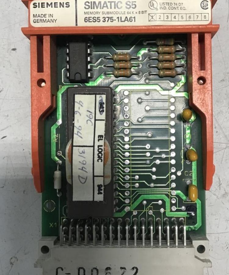 Used SIEMENS SIMATIC S5 Memory Submodule 6ES5 375-1LA61 USED