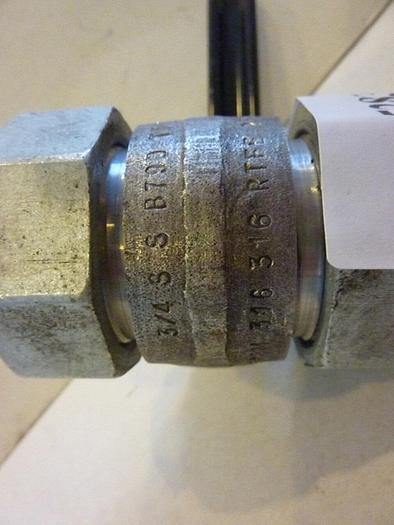 Used MARPAC Ball Valve CF8M 316 RTFE 2500 115 F #5283