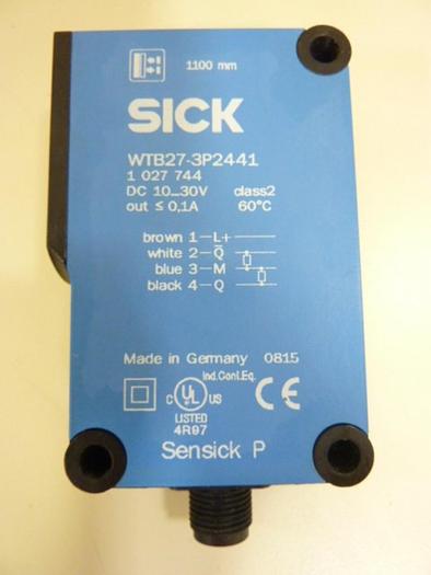 Used SICK OPTIC ELECTRONIC Photoelectric Sensor WTB27-3P2441 #61858