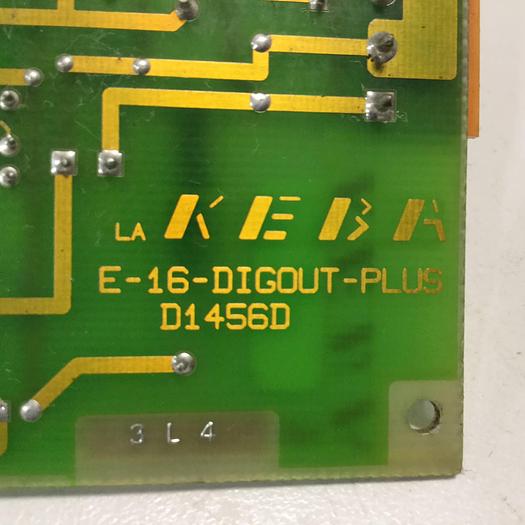 Used KEBA Engel Output Board E-16-DIGOUT-PLUS D1456D Used