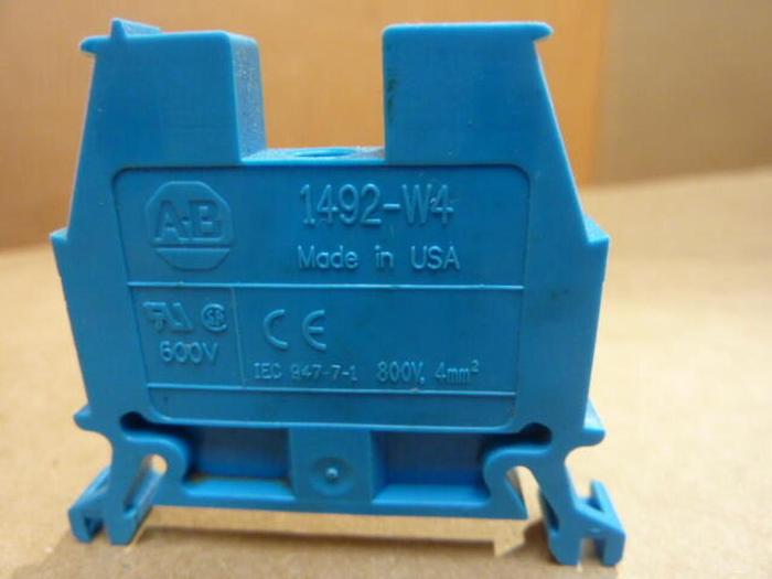 Used ALLEN BRADLEY Terminal Block 1492-W4 #36359 DNL SCRAPPED