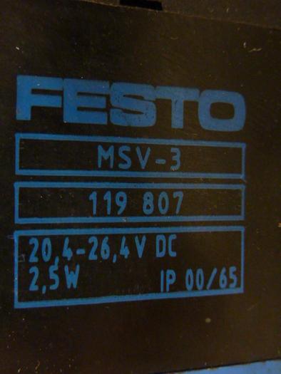 Used FESTO Control Block / Valve Terminal IFB8-02 #52815