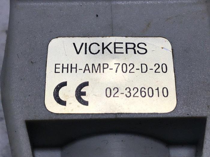 Used VICKERS Power Plug EHH-AMP-702-D-20 USED #142152