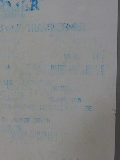 Used ACME ELECTRIC Transformer T-1-8-1051 #56469