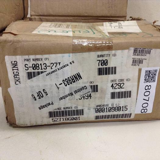 DB ROBERTS Self Clinching Nuts S-0813-2ZI #80708